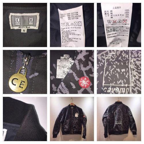 cav empt cavempt c.e 外套 反光 日本制