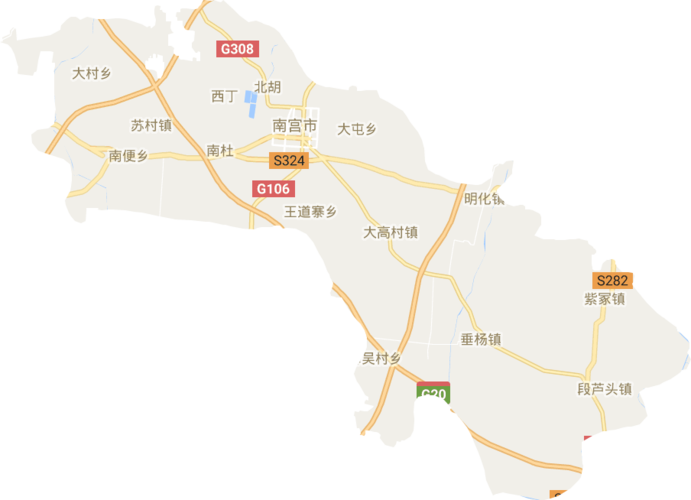 南宫市电子地图