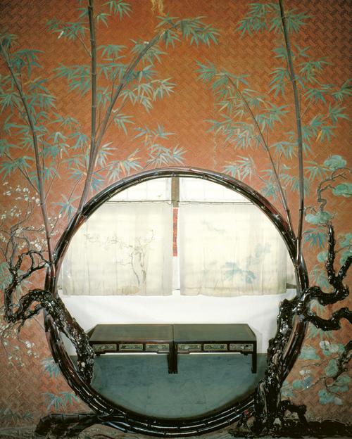 三友轩西次间圆光罩