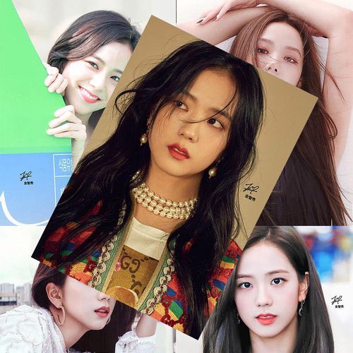 金智秀jisoo海报全新blackpink单人周边亲笔签名宿舍