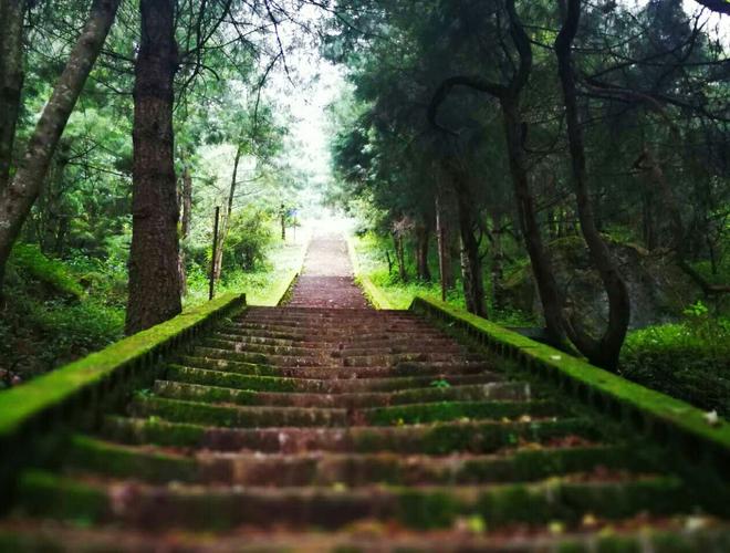 玉溪龙马山,清肺濯眼醒身净心.