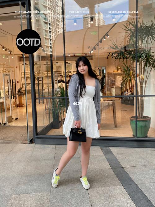 91微胖女生165 150斤甜欲氛围感穿搭91_穿搭_连衣裙_裙子_ootd