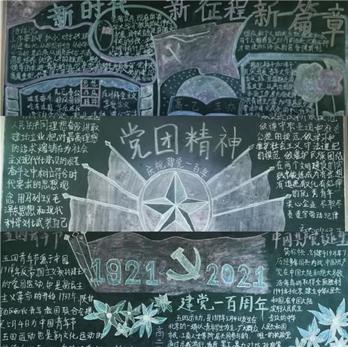 "学党史 悟思想"黑板报评比