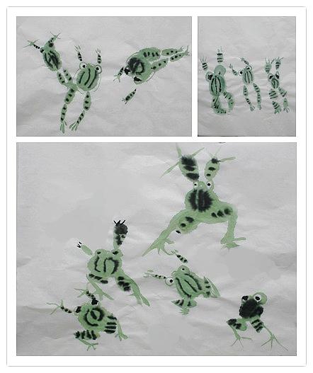 女儿说毛笔画这就是我喜欢的