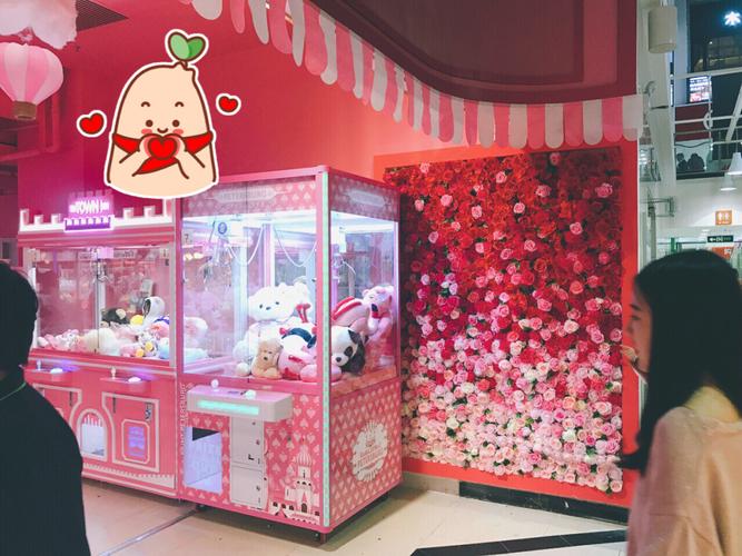 网红抓娃娃机店,少女心炸裂91 07大部分娃娃机店都是那种游戏厅