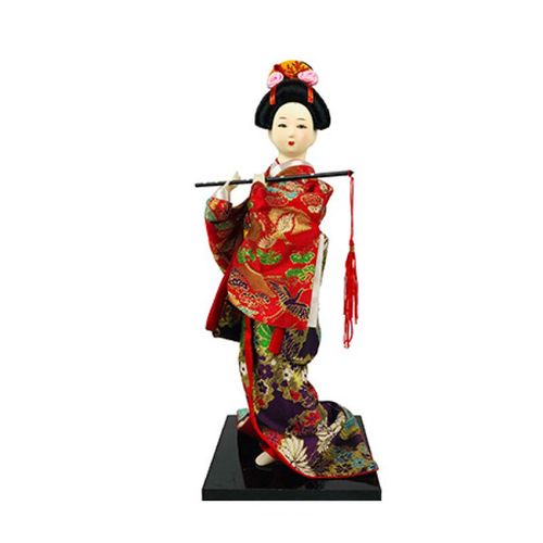 日本仕女人偶 日式和服娃娃日料餐厅居酒屋装饰桌面