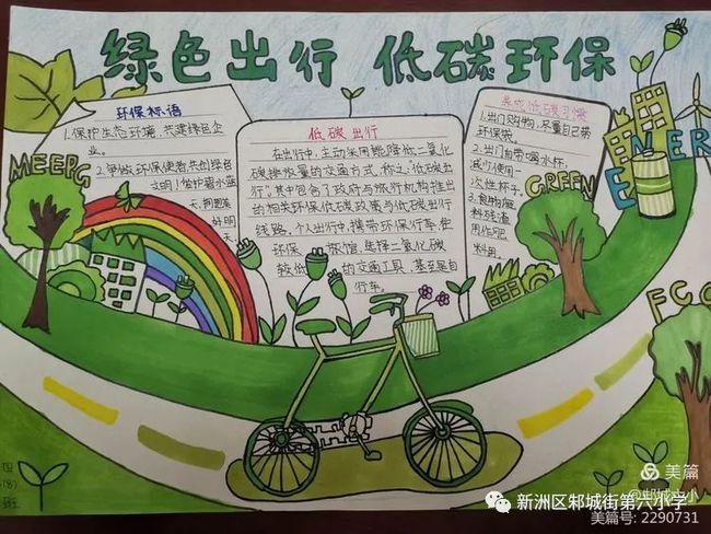 网易首页>网易号>正文申请入驻> 学生用精美的手抄报解读着绿色出行