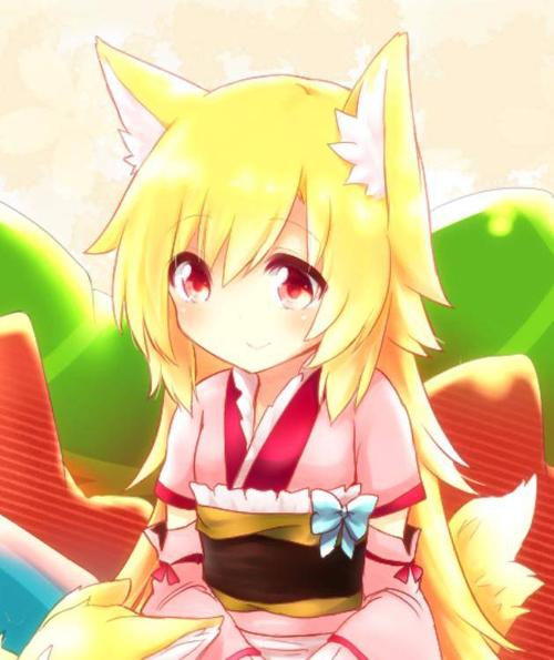 二次元卡通美图:长着耳朵的梦幻女生"狐妖小仙女"可爱呆萌的小萝莉!