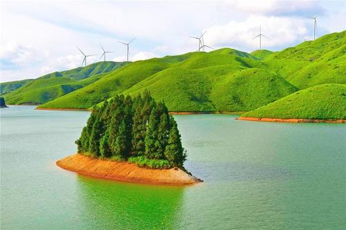 桂林神秘的全州天湖成夏日避暑胜地
