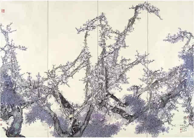 画一缕高洁傲岸的诗魂——林凡工笔写梅