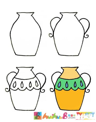 花瓶简笔画