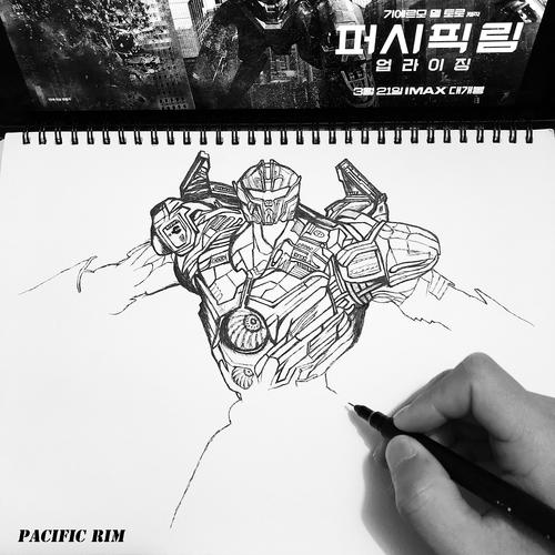 绘画作品——环太平洋