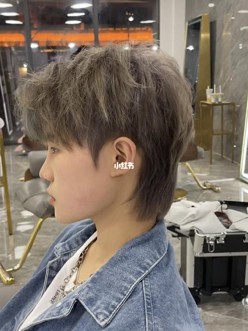 刘海染千禧染男生染发 ★男生狼尾_刘海_染发_接头发