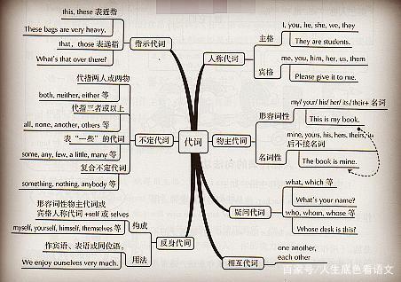 中考英语语法复习之代词考点,七个知识点确保人称代词