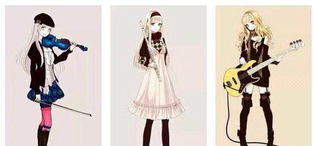 求单张的闺蜜三人头像分开