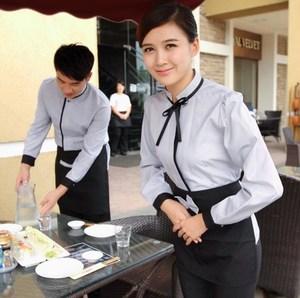 咖啡店店员工作服