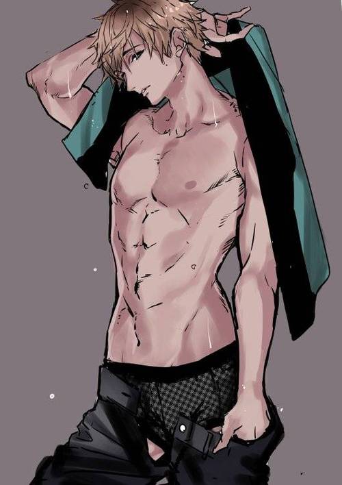 腹肌动漫小哥哥