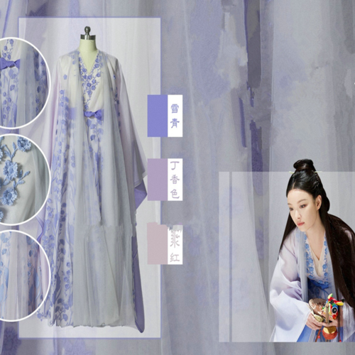 汉服宸汐缘同款古装薄款纱裙灵汐仙子服装白浅民族服装