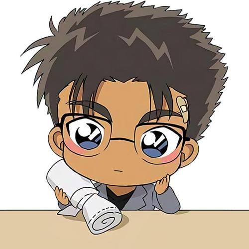 动漫头像分享之名侦探柯南,萌系柯南人物头像汇总