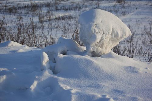 雪堆