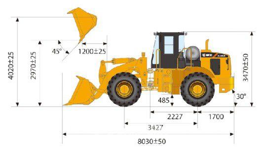 绿色环保 高效节能的柳工zl50cn-lng轮式装载机