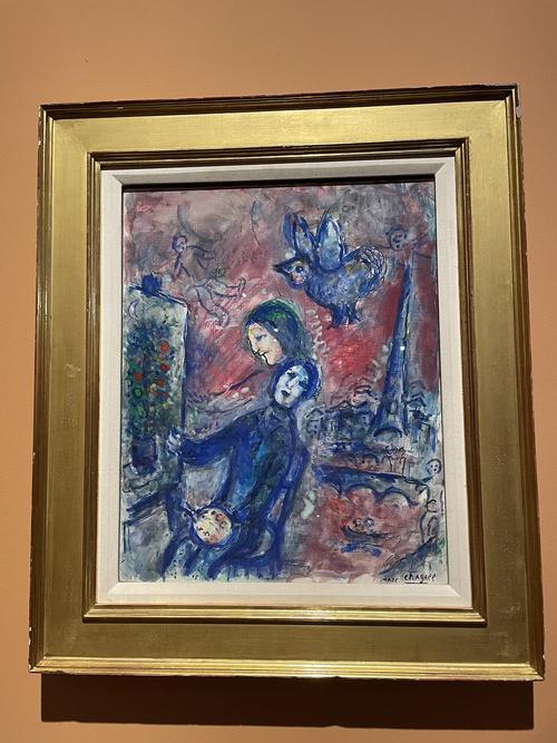 2021看展记录16爱即色彩马克夏加尔