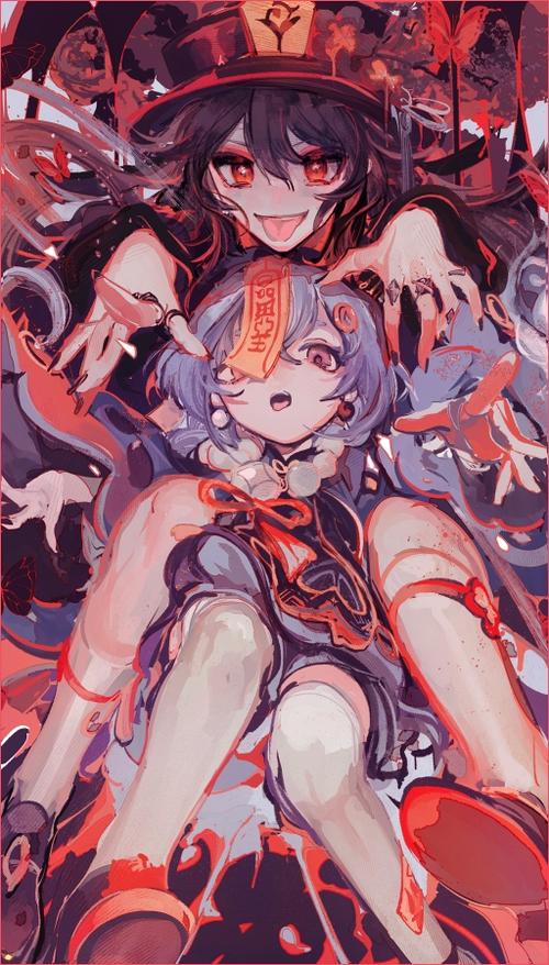 【图片搬运7】原神_搬运_胡桃_七七