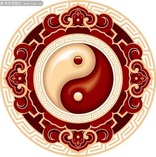 太极图矢量素材