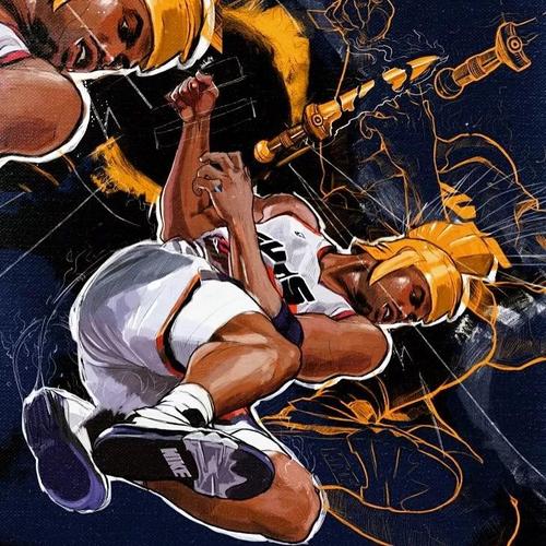 威少化身忍者神龟nba球星漫画集霸气侧漏