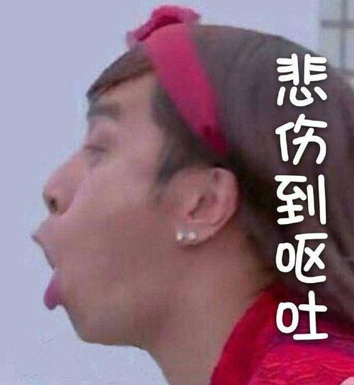 朱碧石 美人碧石 表情包 罗志祥悲伤到呕吐