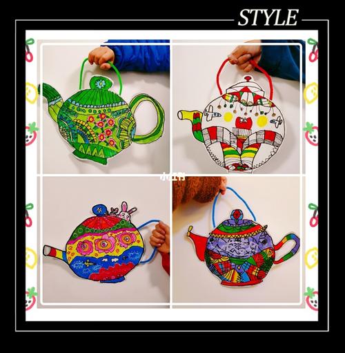 茶壶_茶壶_美术_儿童创意美术_文化_绘画