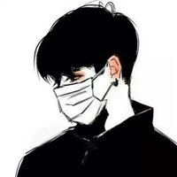 戴口罩男生卡通头像