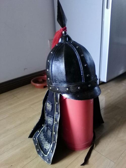 仿中国古代将军盔甲cos武将兵古装铠甲头盔剧组戏服 演出服装可穿