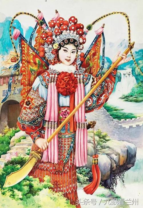 戏曲年画欣赏