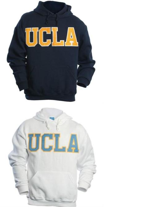 ucla加大洛杉矶分校文化衫卫衣连帽套头衫学院风班服校徽美国正品