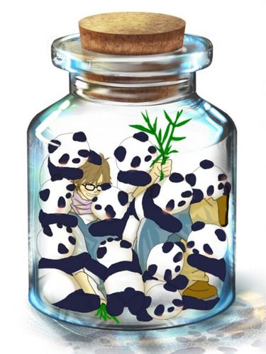 【瓶子里的世界】