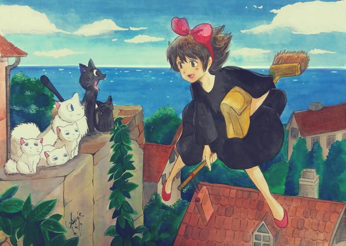 魔女宅急便魔女宅急便黑裙子