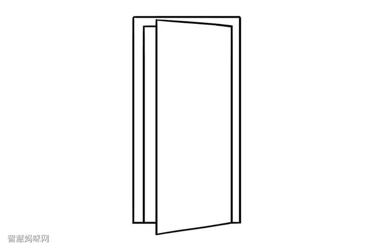 怎么画门的简笔画