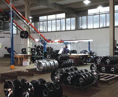 汽车轮毂涂装生产线