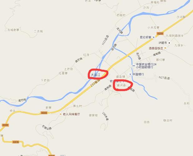 请问梁河县城边去河西乡的这条河叫什么河?
