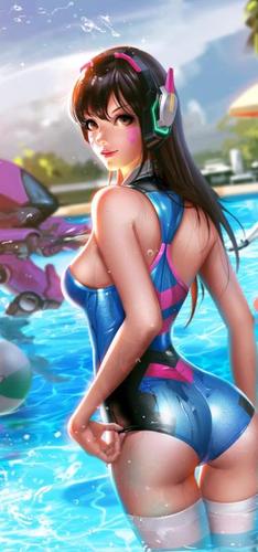 6k手机竖屏分辨率1080x2310守望先锋dva角色31壁纸