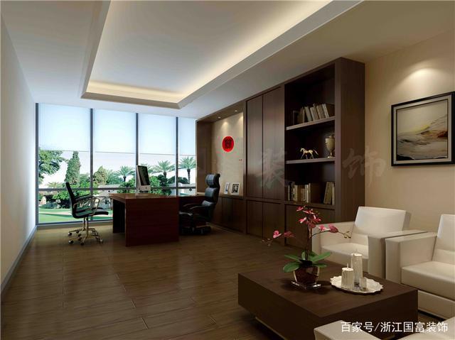 公司老旧办公室装修设计效果图