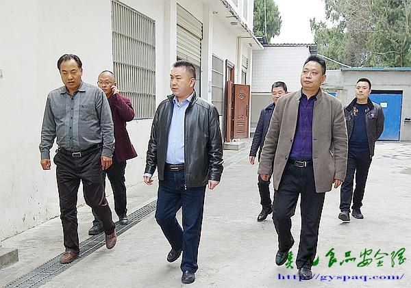 剑阁县教育局局长王晓明到元山小学校视察工作