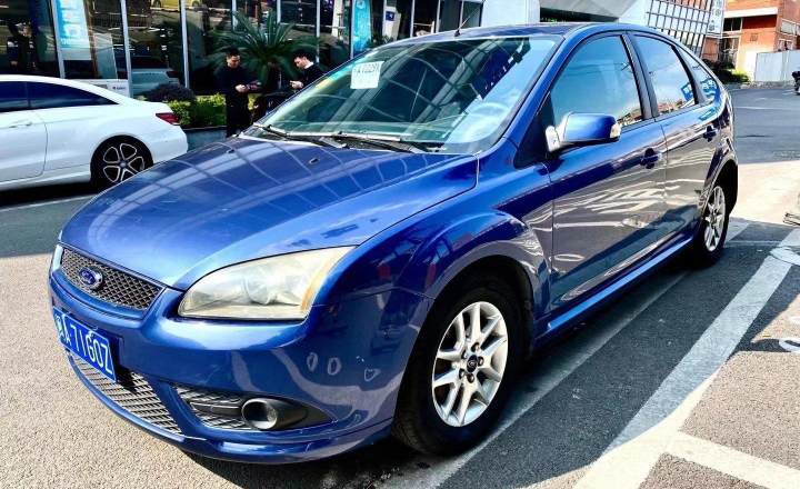 福州二手福克斯 2006 款 两厢 1.8l 自动时尚型 蓝色 - 小猪二手车