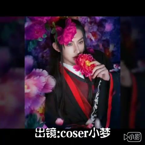 【coser小梦/李孟羲】被柱子捧在手里的花
