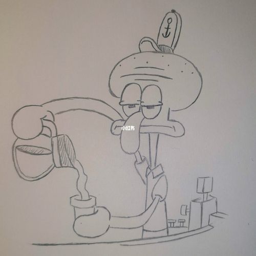 简笔画||派大星和章鱼哥