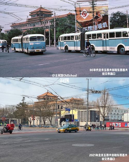 北京打卡丨历史变迁丨城市对比_美术馆_街景_故宫_8090回忆_出行_人文