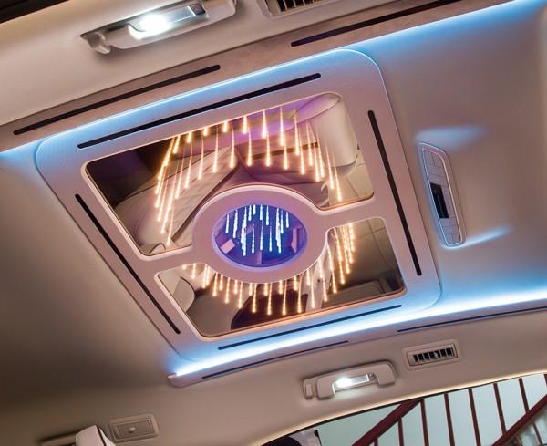 别克gl8流星顶灯及氛围灯