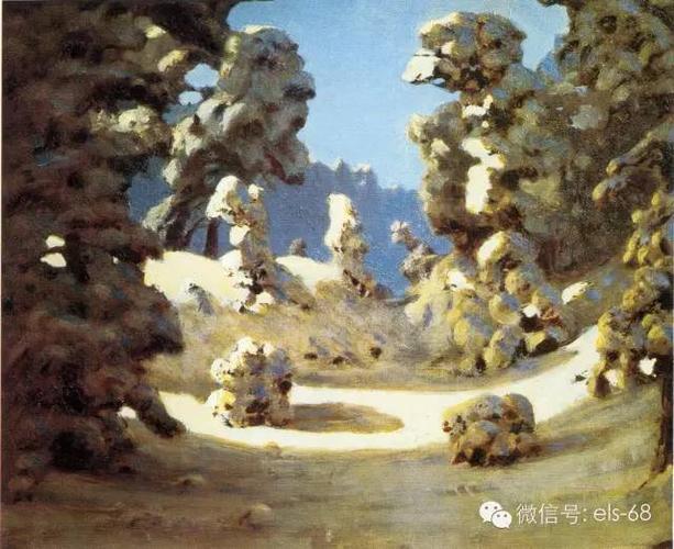 艺术俄罗斯风景画家库因芝的油画作品欣赏