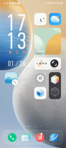 originos for iqoo的桌面布局设计,app图标,桌面组件,以及控制中心等